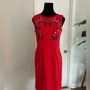 Cynthia Rowley Red Cocktail Dress